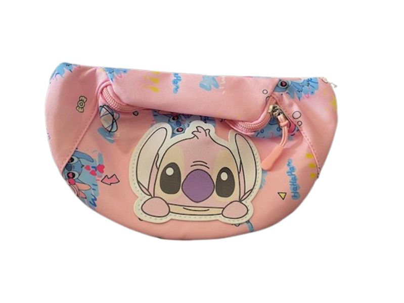 Lilo And Stitch Moon Bag For Kids Pink