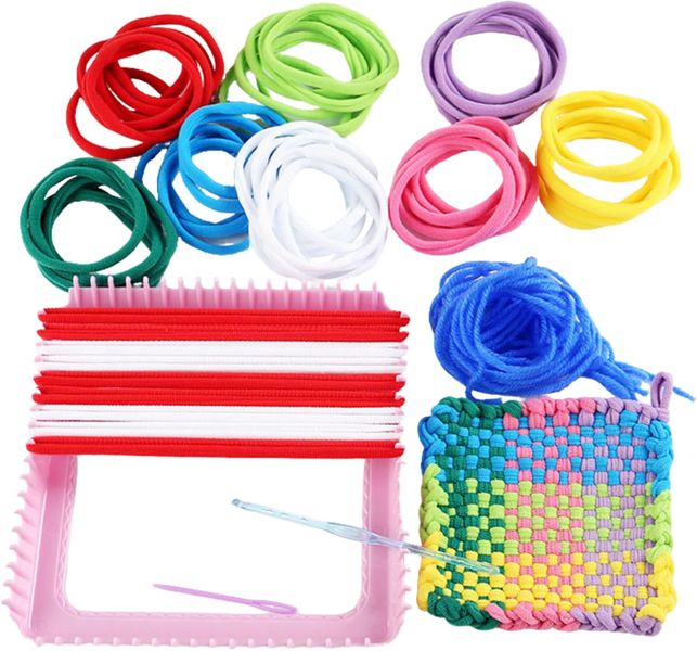 Braid Rope - Weaving Loom Colored Elastic String for Crafting,Craft
