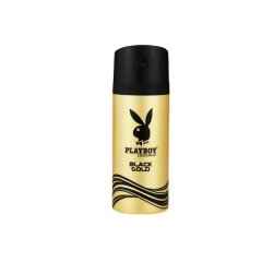 Playboy Deodorant Black Gold - 6 x 150ml