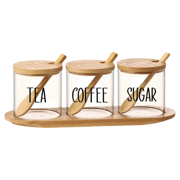 Tea &amp; Coffee Glass Trio Set