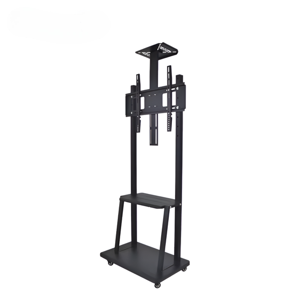 32-70 Inch Mobile Floor TV Mount Stand With Wheels