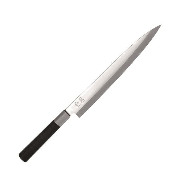 Kai Shun Wasabi Black Yanagiba 9.5" 24cm T=0.25cm - Japanese Handcrafted