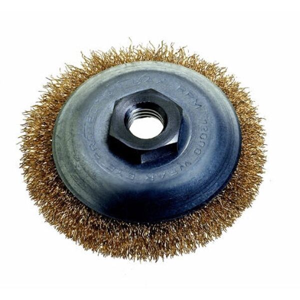 PG Mini Con. Wire Wheel Brush 90mm