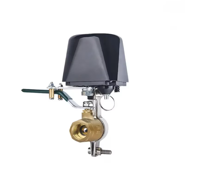Smart Solenoid Valve, Suitable For Water Or Gas, Black