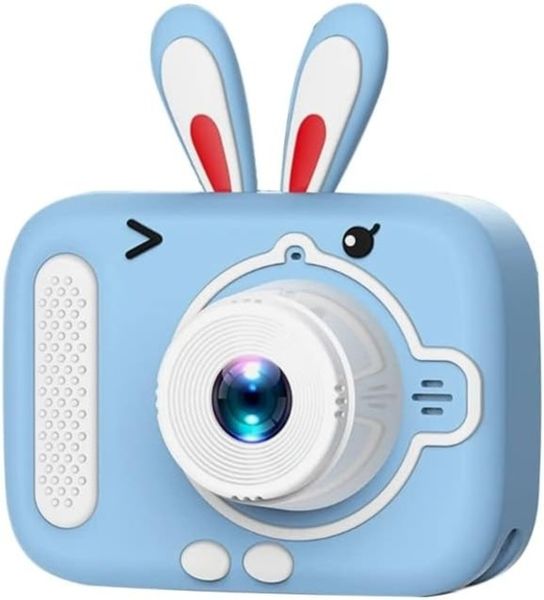 1080P 20MP Kids Digital Camera with 400mAh Battery - Blue