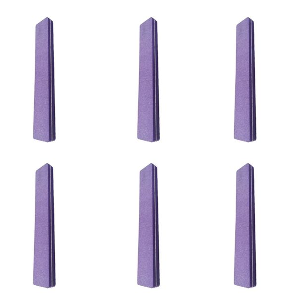 Nail Buffer/Buff File - Purple - 6 Pack