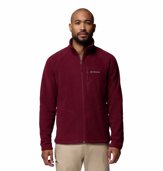 Columbia Men's Fast Trek II Full Zip Fleece Rich Wine