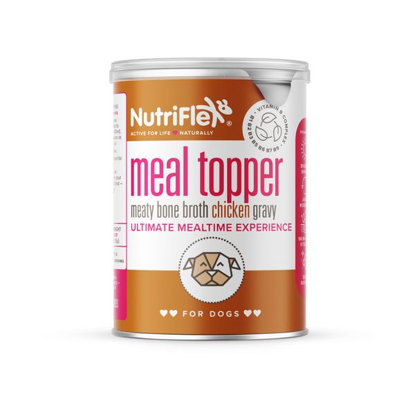 Dog Gravy Meal Topper - Chicken Bone Broth for Dogs - 180g
