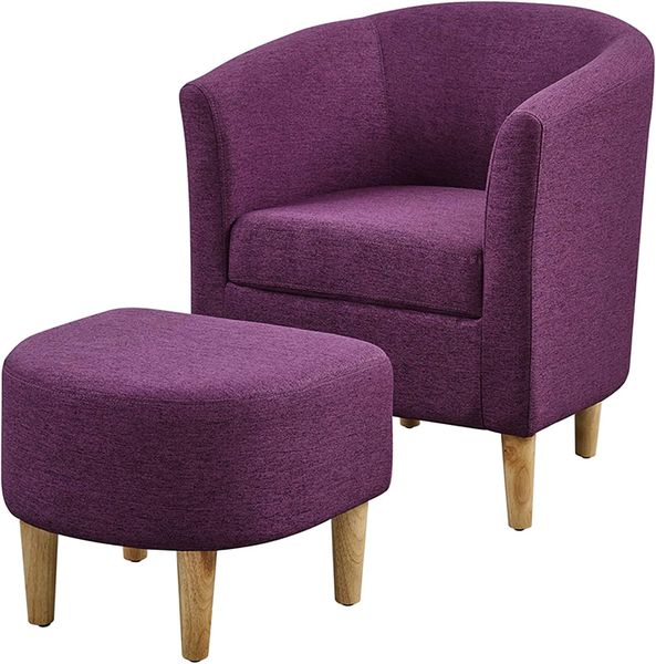 FIO Accent Chair with Ottoman