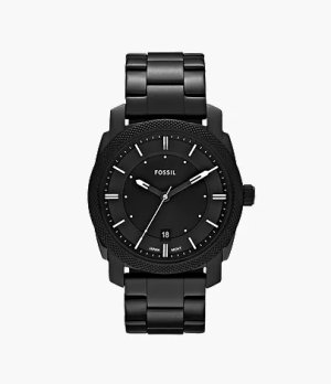 Fossil Men's Mid Smoke Stainless Steel Strap Watch - FS4775