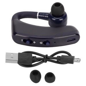 Bluetooth 5.2 Headset Hands Free Business Earphone with LED Digital Display
