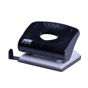 STD P-817 Plastic Office Punch With Paper Guide - 18 Sheets