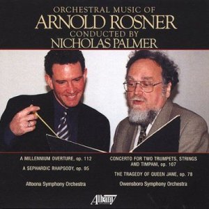 N/owensboro Palmer - Orchestral Music Of Arnold Rosner Vol (CD)