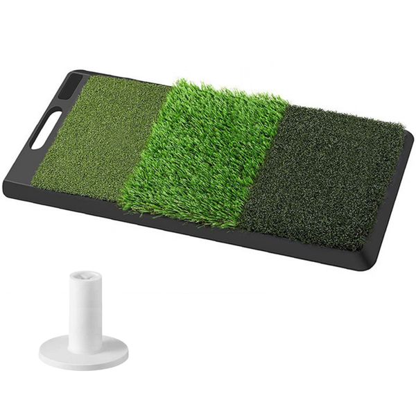 Golf Training Turf Golf Artificial Lawn with Golf Tee for Indoor and Outdoor