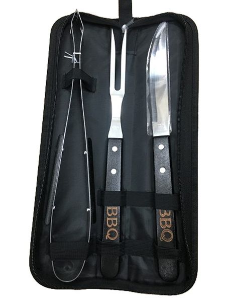 3 Piece Braai Set With Case
