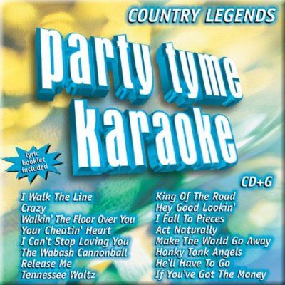 Party Tyme Karaoke - Country Legends (CD)