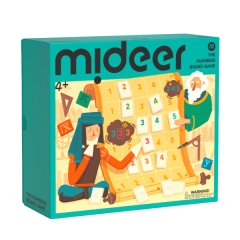 Mideer - The Numbers: Maths Educational Board Game for Kids - 113-piece