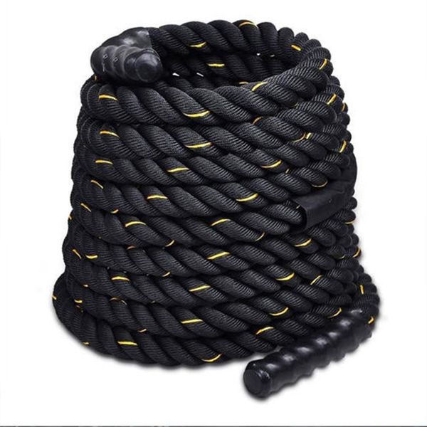 Workout training battle rope - Size : 38 x 9m