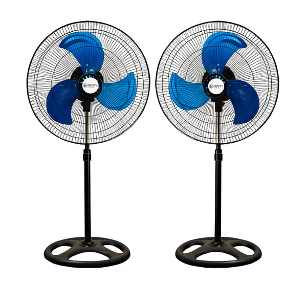 Pedestal Metal Fan 18 Inch Pack of 2 - NESTY NF27