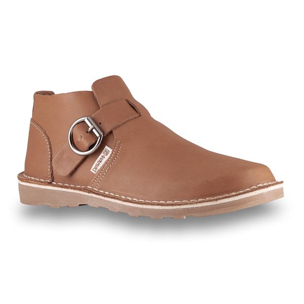 Gurmuki MEN's Buckle Vellies - Brown