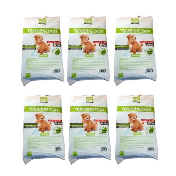 Nunbell X-Small Training Pads for Puppies and Dogs – 6 Pack