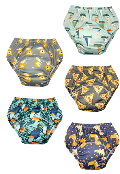 5-Piece Reusable cloth Toilet Training Pants