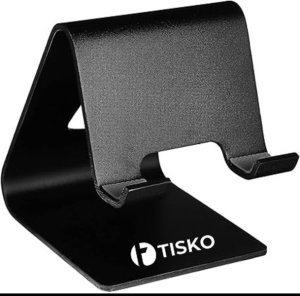 TISKO Aluminum Alloy Phone Holder Comfortable Viewing Angle Phone Stand