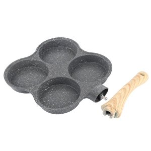 4 Hole Omelet Pan Non-Stick Frying Pan