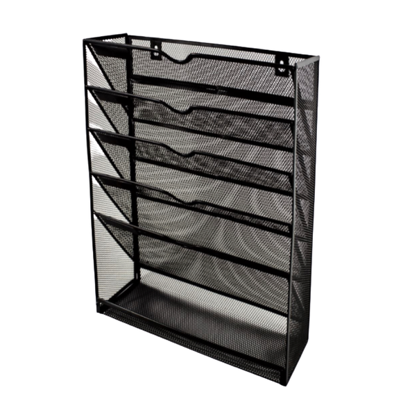 SDS M740 Wire Mesh Wall File Organizer Document Storage Compartments