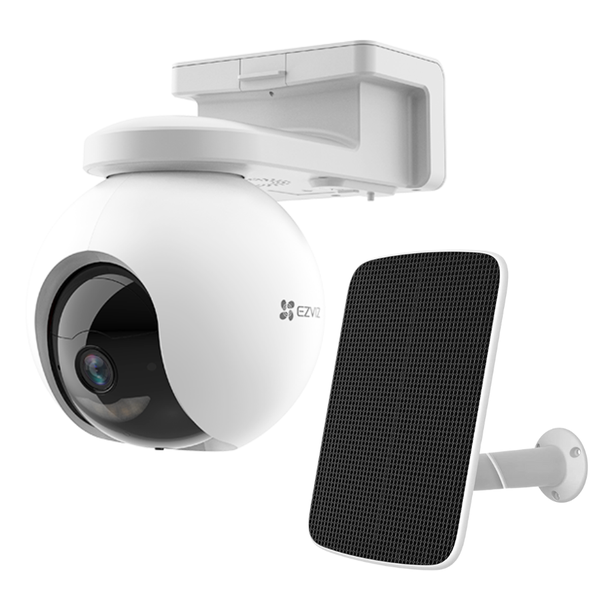 EZVIZ HB8 4K Wireless Battery Powered Pan &amp; Tilt WiFi Security Camera Kit