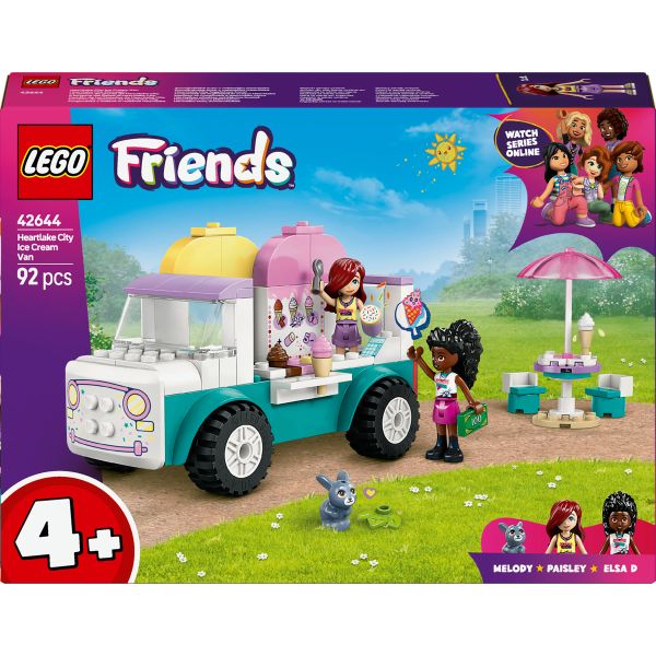 LEGO® Friends Heartlake City Ice Cream Van Pretend-Play Building Kit 42644