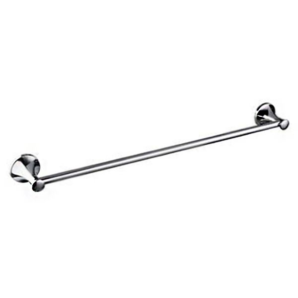 Kirk Aqua Royal Zinc Single Towel Rail