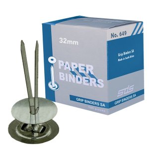 SDS 32mm Paper Binder - Box of 100