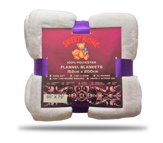 Flannel Soft Blanket - Winter Essential - 152 X 200 cm