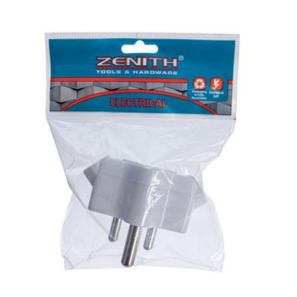 Zenith - Multiplug 16 Amps With Two 5 Amp Two Pins Adapter