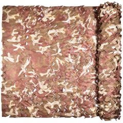 Desert Camouflage Netting Bulk Roll Army Lightweight Camo Net Width 2m