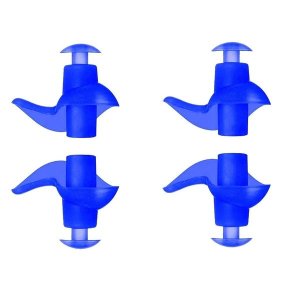 2 Pair Waterproof Silicone Swimming Earplugs Soft Comfy Ear Plug