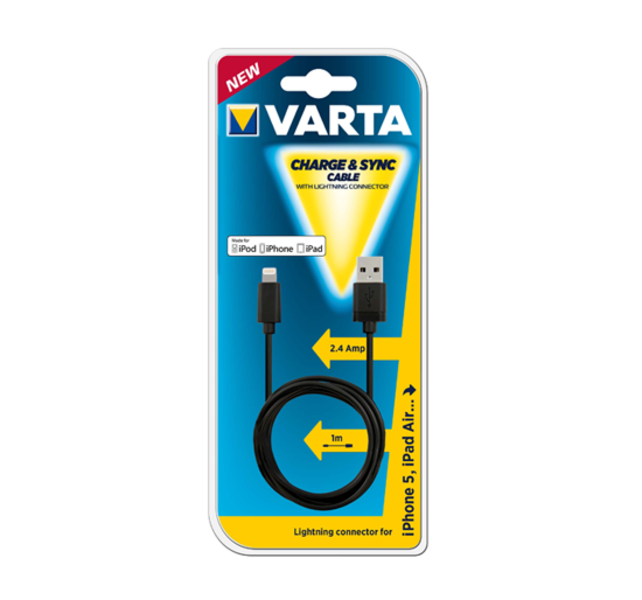 Varta - Charge &amp; Sync Cable For Apple