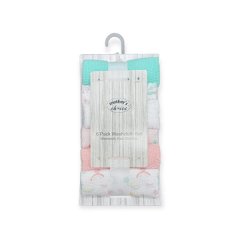 Mothers Choice 6 Pack Baby Washcloth Set - Pink Rainbow
