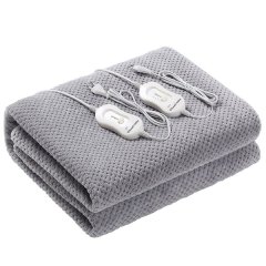 Russell Hobbs Double Electric Blanket with Coral Fleece