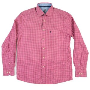 Z3 - Men's Challenger Checkered Long Sleeve Cotton Shirt