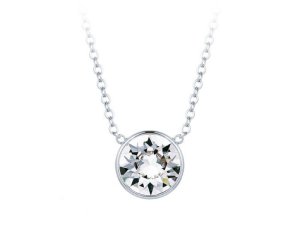 Civetta Spark Miki Pendant with Swarovski Clear Crystal