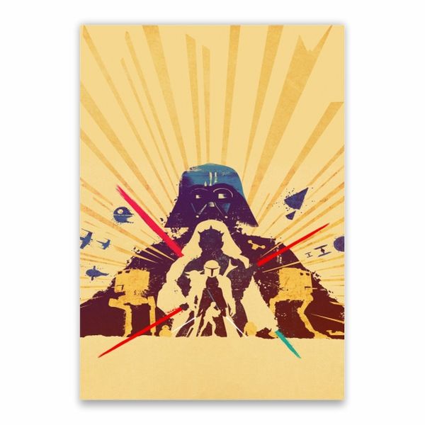 Star Wars Characters Poster - A1