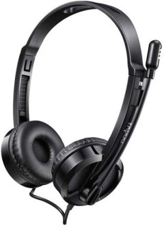 Rapoo H120 Wired USB Stereo Headset - Black