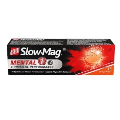 Slow-Mag - Mental &amp; Physical Performance 15 Effervescent Tablets x 2