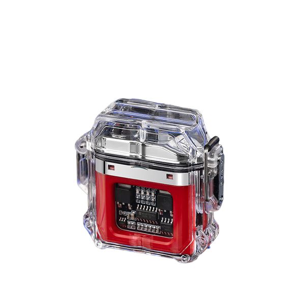 Waterproof USB Rechargeable Electronic Cigarette Lighter With Flash Light