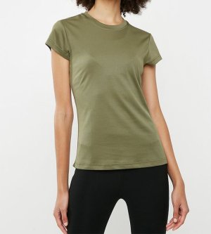 Women's Dailyfriday Birds Eye T-Shirt - Khaki