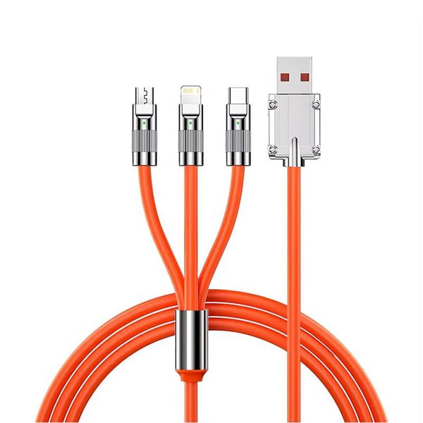 IPSTYLE 3-in-1 USB Cable Fast Charging To Type C Micro Fast Charger Cord