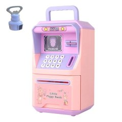 Digital Password Simulation Face Recognition Piggy Bank And Bottle Opener