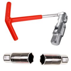 3 Pieces Car Universal T-Shaped Socket Wrench Tool Set - SD-94297